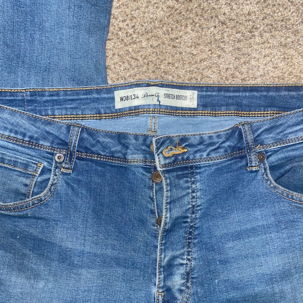 ✨💙 Denim & Co. Stretch Bootcut Jeans - Men’s W38/L34 💙✨